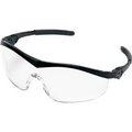 Mcr Safety MCR Safety® ST110 Safety Glasses ST1 Series, Black Frame, Clear Lens. ST110